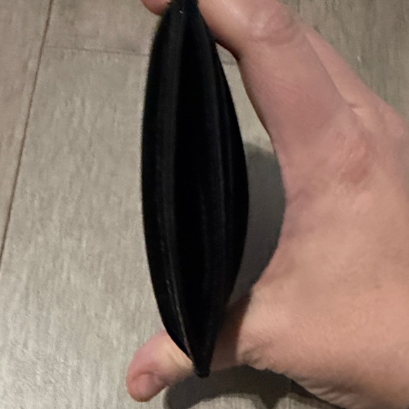 Coach Embossed Black Card Holder - Picture 4 of 4